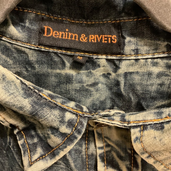 Custom Acid Washed Shirt featuring a "Sons of Anarchy Redwood Original" Sz Med - Picture 3 of 6